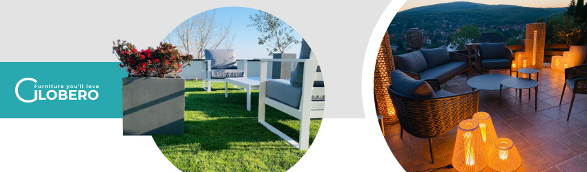 vrtne lampe posude za cvijece